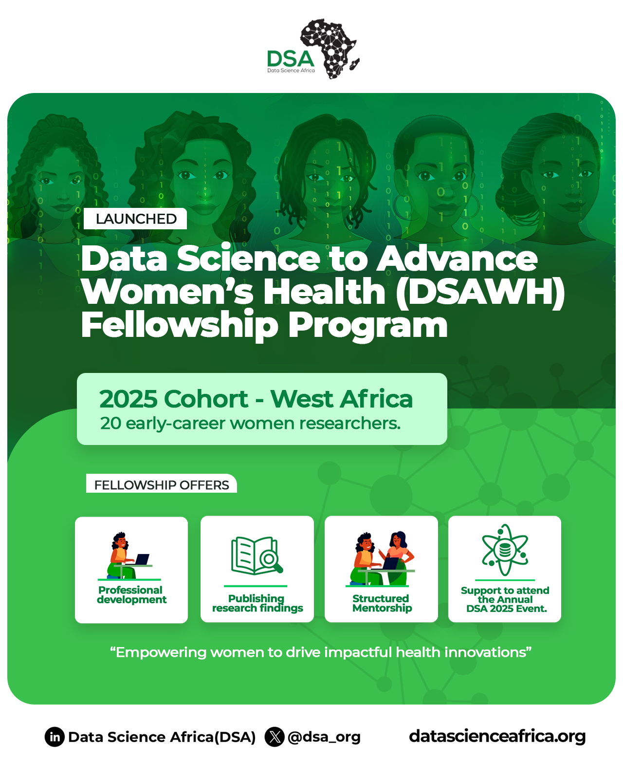 Data Science to Advance Women's Health (DSAWH) Fellowship Program